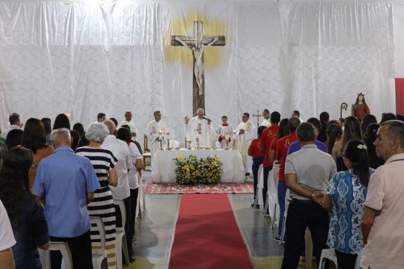 Paróquia Santa Luzia de Pancas acolhe Pe. Paulo César como novo pároco