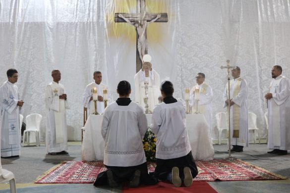 Paróquia Santa Luzia de Pancas acolhe Pe. Paulo César como novo pároco
