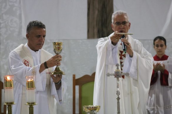 Paróquia Santa Luzia de Pancas acolhe Pe. Paulo César como novo pároco