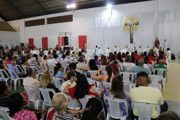 Paróquia Santa Luzia de Pancas acolhe Pe. Paulo César como novo pároco