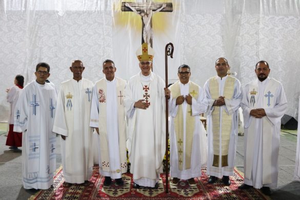 Paróquia Santa Luzia de Pancas acolhe Pe. Paulo César como novo pároco