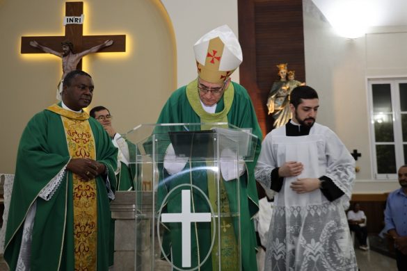 Marilândia recebe Padre José Valdecy como novo pároco da Paróquia Nossa Senhora Auxiliadora