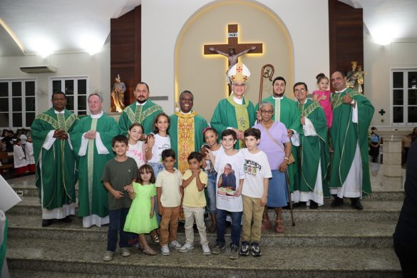 Marilândia recebe Padre José Valdecy como novo pároco da Paróquia Nossa Senhora Auxiliadora