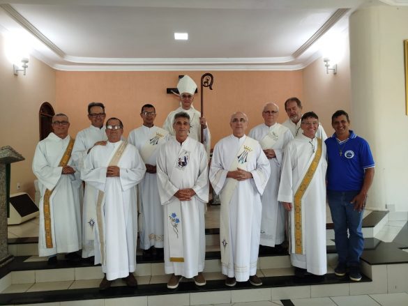 Diocese de Colatina realiza Retiro Anual de Espiritualidade para diáconos permanentes e candidatos ao diaconato