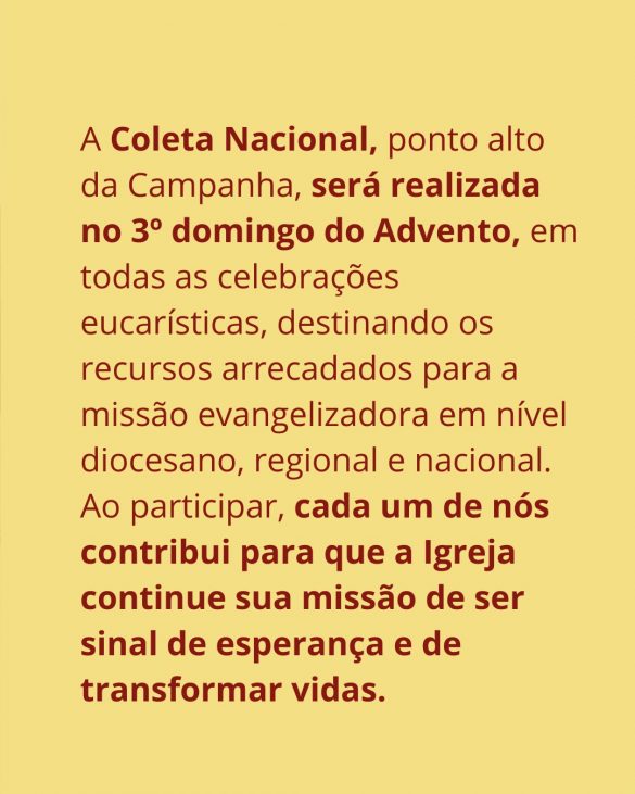 Participe da Campanha para a Evangelização 2024