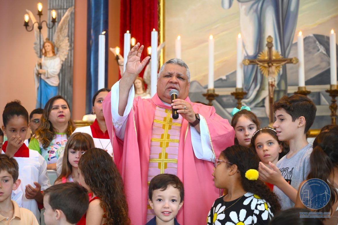 Missa Festiva celebra 33 anos da Pastoral da Criança na Paróquia Imaculado Coração de Maria