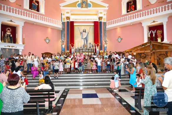 Missa Festiva celebra 33 anos da Pastoral da Criança na Paróquia Imaculado Coração de Maria