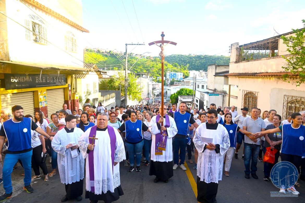 PÁROQUIA IMACULADO CORAÇÃO DE MARIA INICIA TRADICIONAIS CAMINHADAS PENITENCIAIS DURANTE A QUARESMA