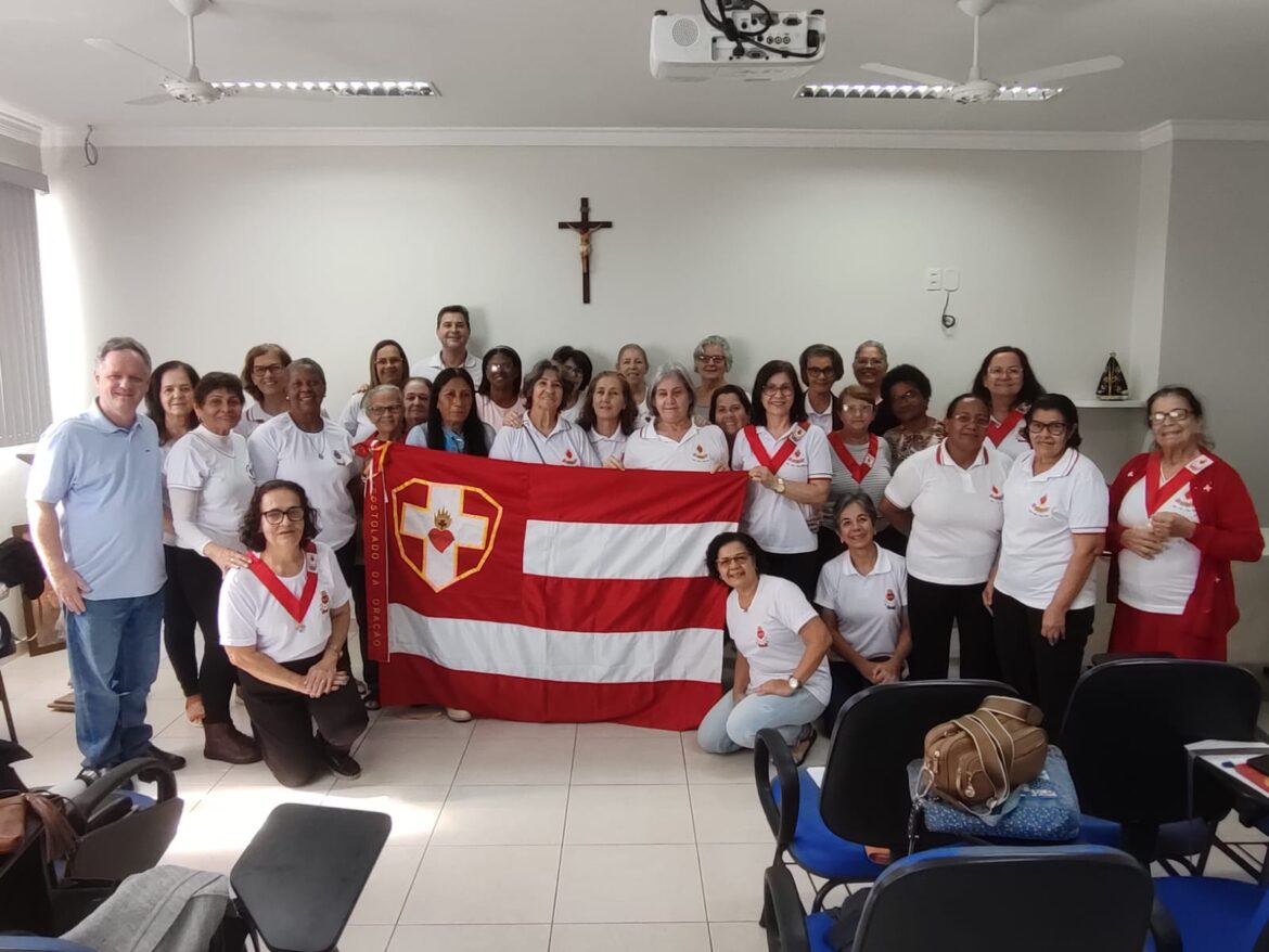 APOSTOLADO DA ORAÇÃO REALIZA ENCONTRO FORMATIVO NA ÁREA PASTORAL BR101 SUL