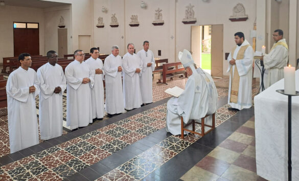 IMG_5419.JPG Candidatos ao diaconato permanente recebem ministério de leitor