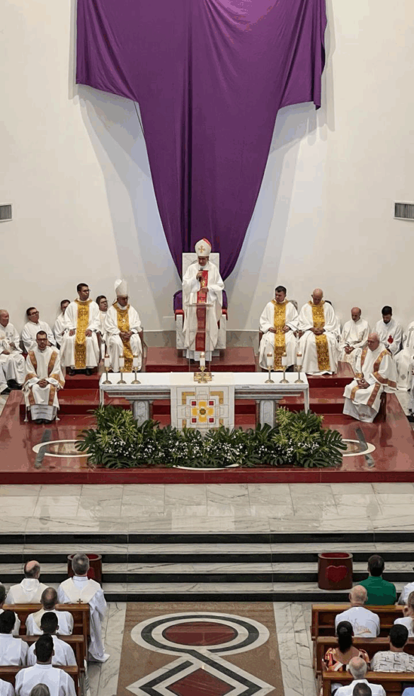 Missa do Crisma reúne presbitério: unidade e missão