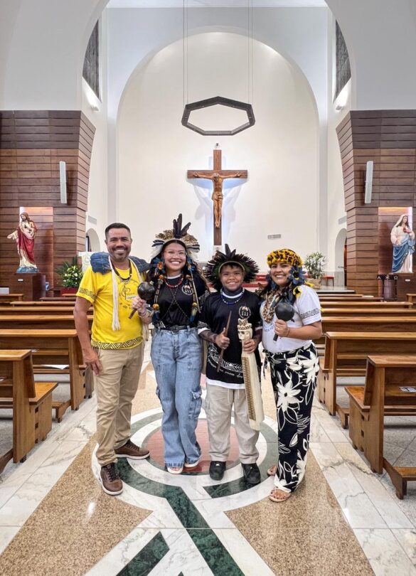 Pastoral Indigenista celebra Missa na Categral Diocesana