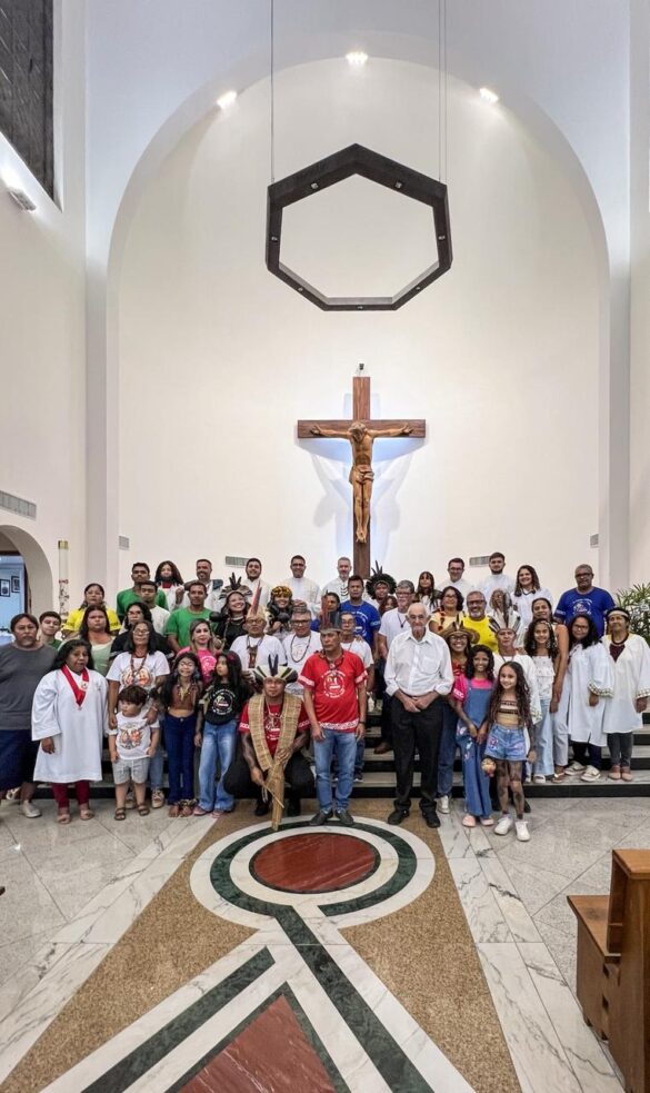 Pastoral Indigenista celebra Missa na Categral Diocesana