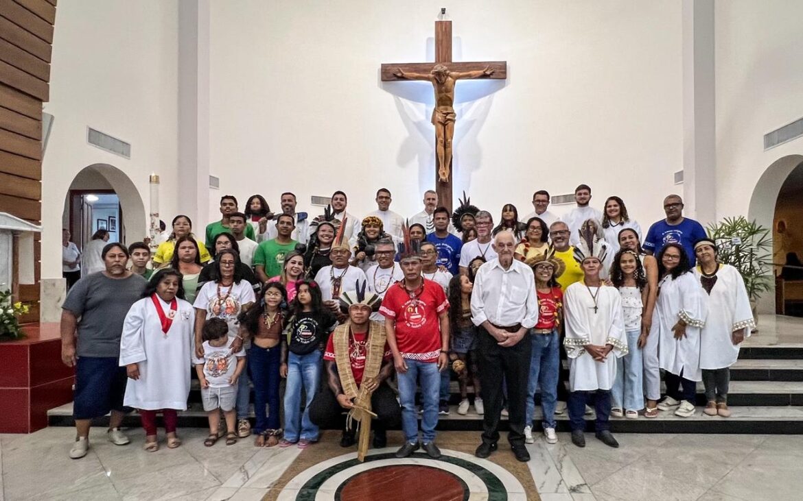 Pastoral Indigenista celebra Missa na Categral Diocesana