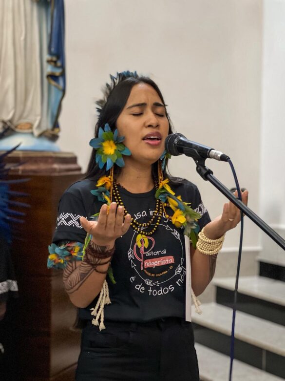 Pastoral Indigenista celebra Missa na Categral Diocesana