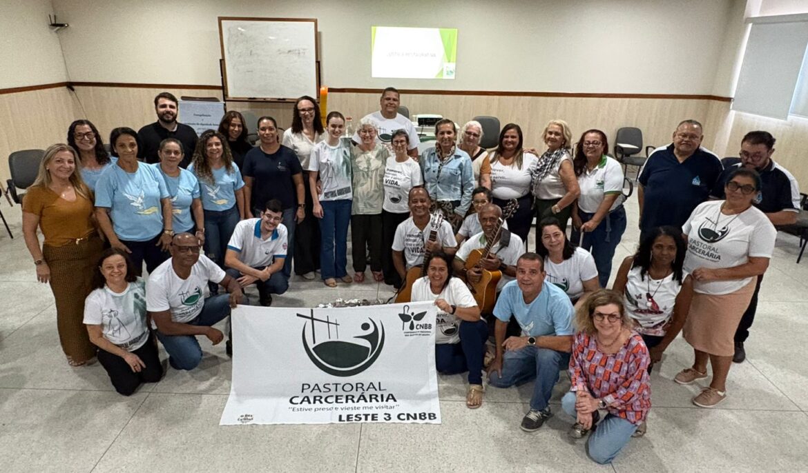Encontro da Pastoral Carcerária reúne Regional Leste 3