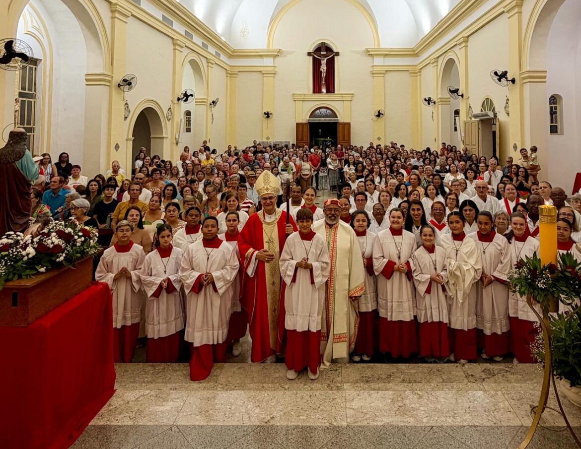 Paróquia São Marcos encerra festa do padroeiro com fé e devoção