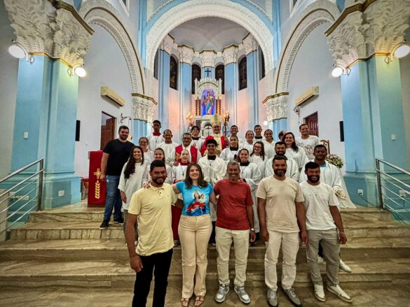 Primeiro dia da novena reúne fiéis em Itarana