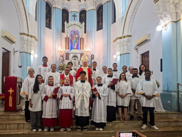 Primeiro dia da novena reúne fiéis em Itarana