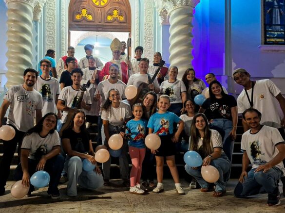 Primeiro dia da novena reúne fiéis em Itarana
