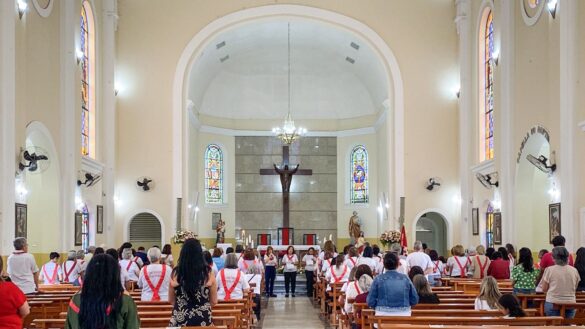 Paróquia São Pedro acolhe encontro do Apostolado da Oração