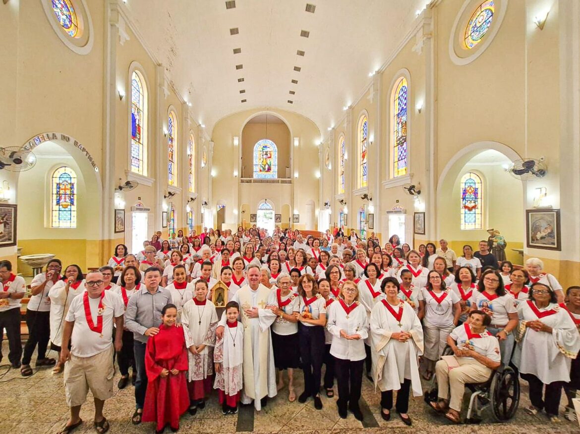 Paróquia São Pedro acolhe encontro do Apostolado da Oração