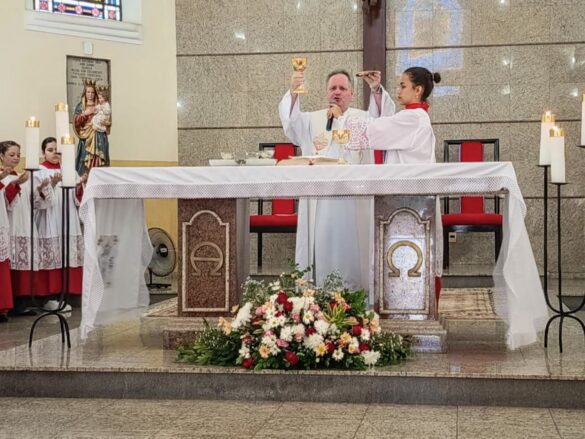 Paróquia São Pedro acolhe encontro do Apostolado da Oração