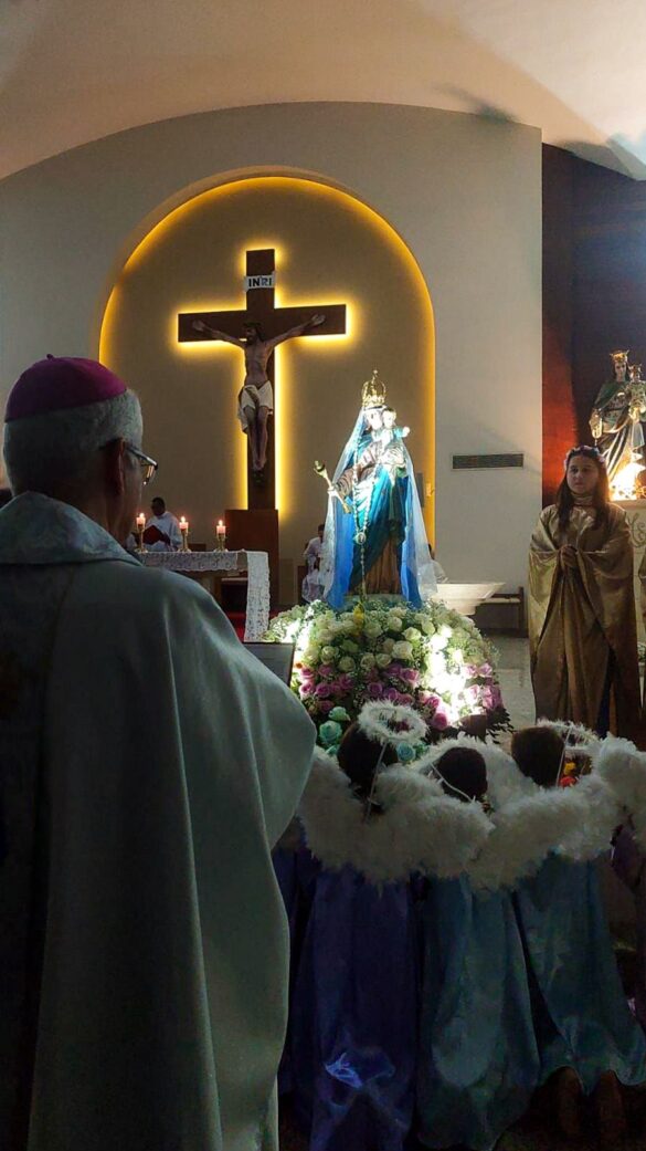 Festa de Nossa Senhora Auxiliadora reúne fiéis em Marilândia