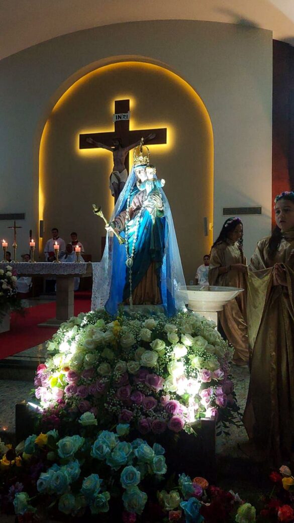 Festa de Nossa Senhora Auxiliadora reúne fiéis em Marilândia