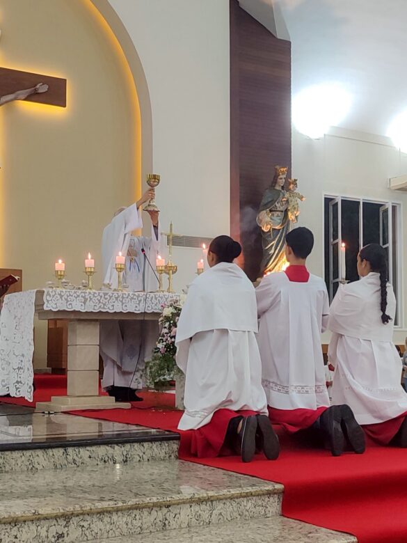 Festa de Nossa Senhora Auxiliadora reúne fiéis em Marilândia
