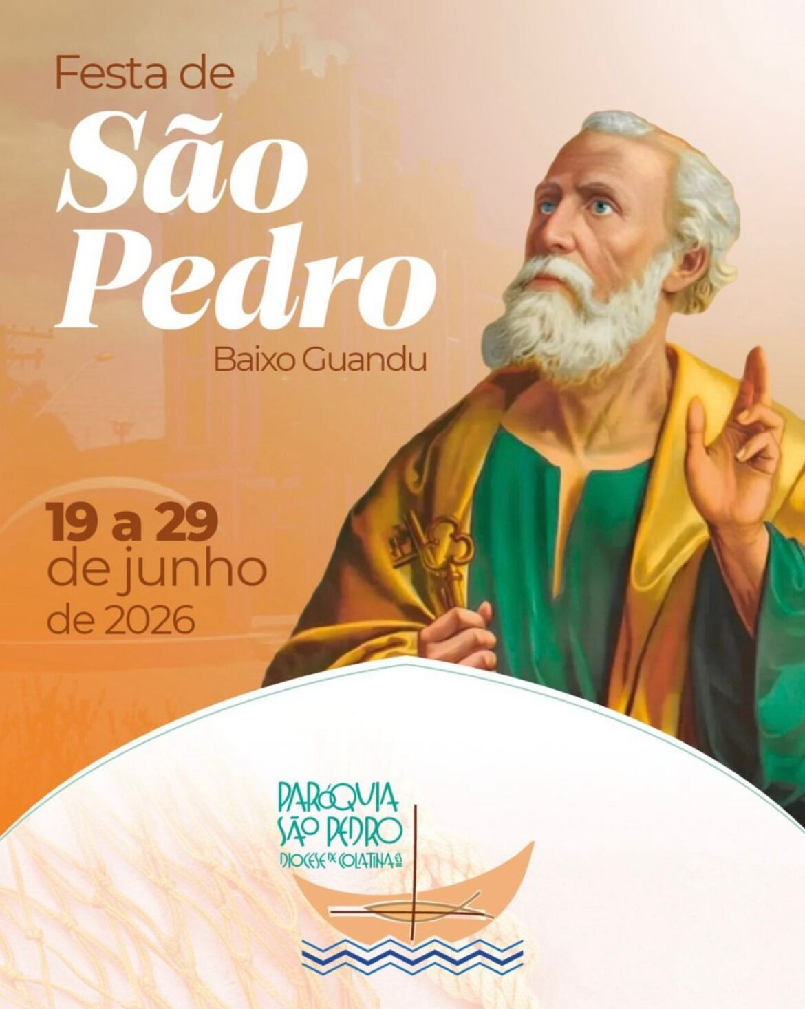 Paróquia São Pedro celebra festa do padroeiro em Baixo Guandu