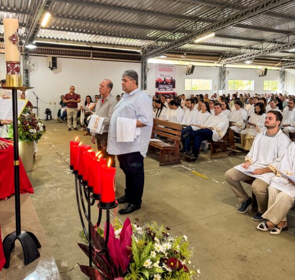Pentecostes é marcado pelo envio de 99 ministros em Maria das Graças