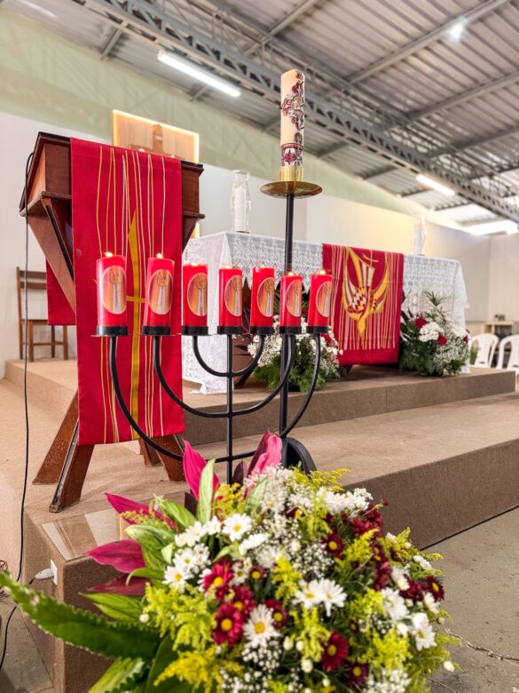Pentecostes é marcado pelo envio de 99 ministros em Maria das Graças