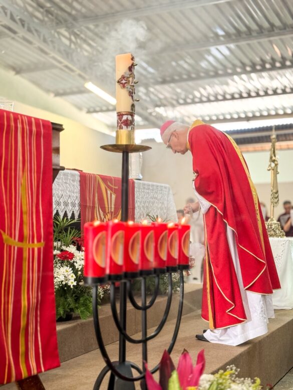 Pentecostes é marcado pelo envio de 99 ministros em Maria das Graças