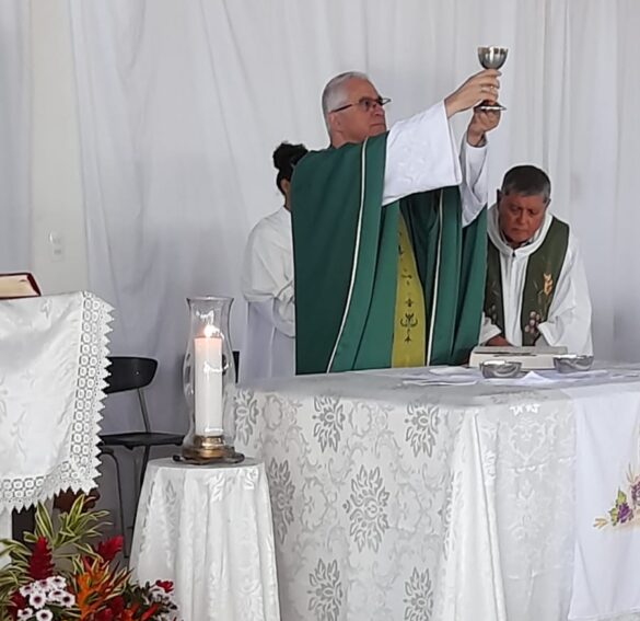 Dom Lauro celebrou Missa no Grupo Resgate São Francisco de Assis, em Linhares
