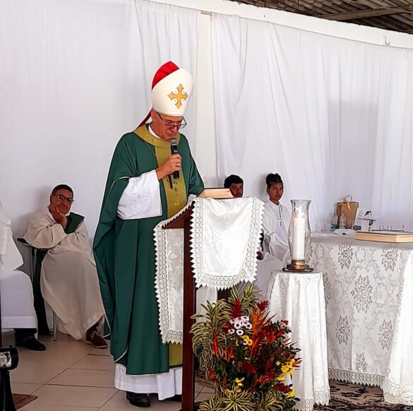 Dom Lauro celebrou Missa no Grupo Resgate São Francisco de Assis, em Linhares