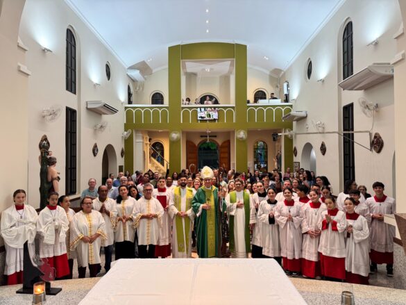 Dom Lauro visita a Paróquia São Sebastião de Lindenberg