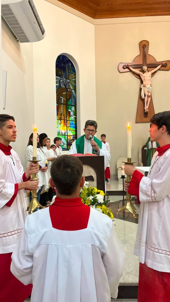 Dom Lauro visita a Paróquia São Sebastião de Lindenberg