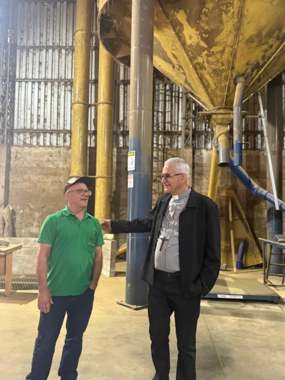Dom Lauro visita a Paróquia São Sebastião de Lindenberg