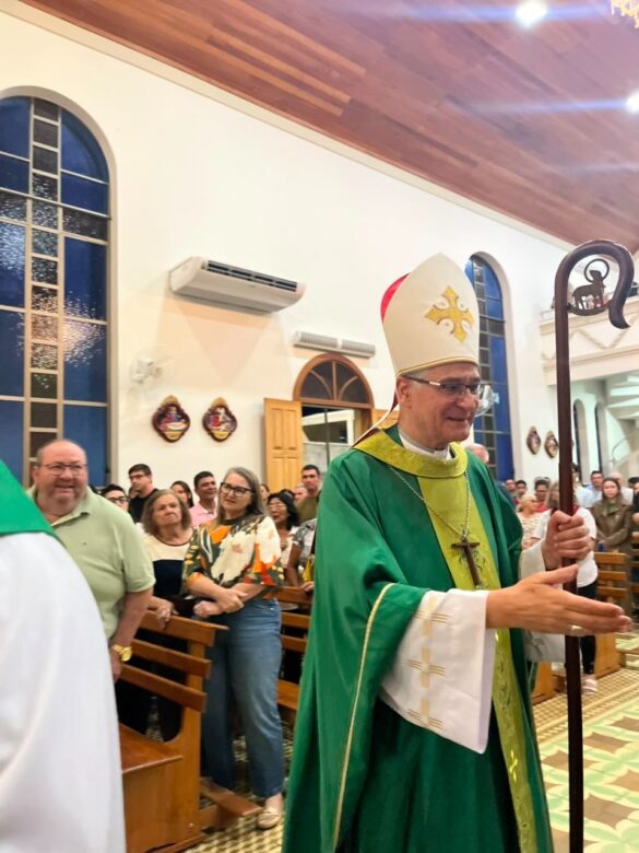 Dom Lauro visita a Paróquia São Sebastião de Lindenberg