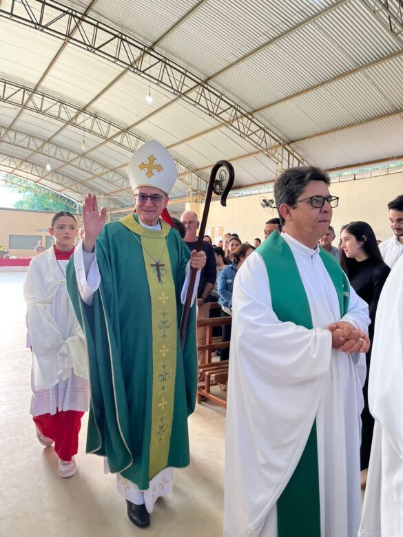 Dom Lauro visita a Paróquia São Sebastião de Lindenberg
