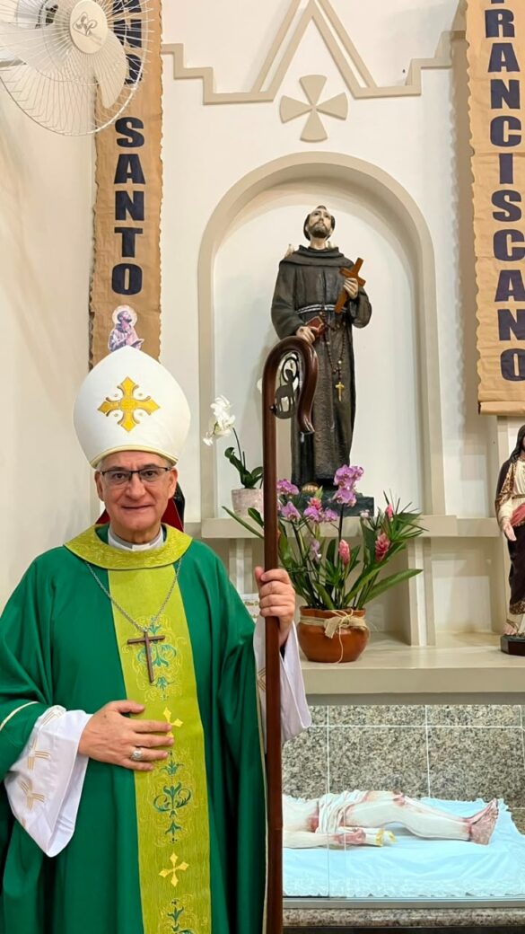 Dom Lauro visita a Paróquia São Sebastião de Lindenberg