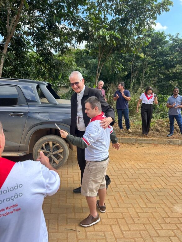 Dom Lauro visita a Paróquia São Sebastião de Lindenberg