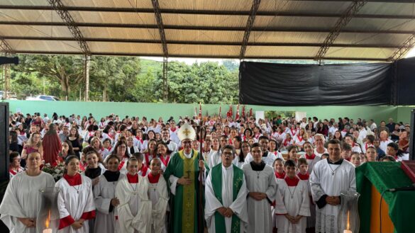 Dom Lauro visita a Paróquia São Sebastião de Lindenberg