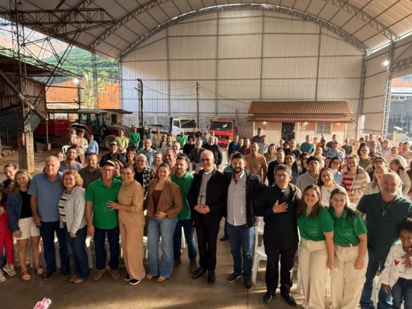 Dom Lauro visita a Paróquia São Sebastião de Lindenberg