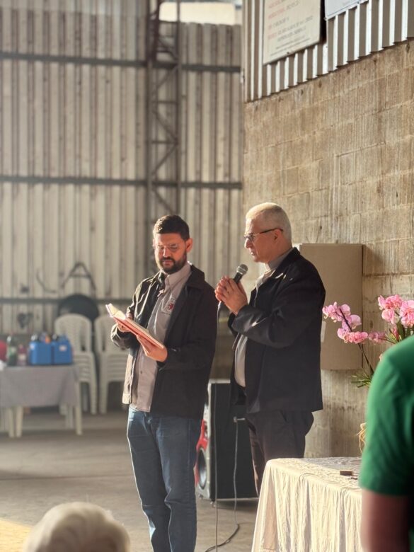 Dom Lauro visita a Paróquia São Sebastião de Lindenberg