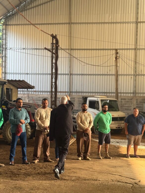 Dom Lauro visita a Paróquia São Sebastião de Lindenberg