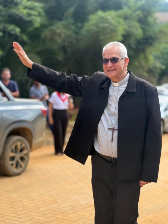 Dom Lauro visita a Paróquia São Sebastião de Lindenberg