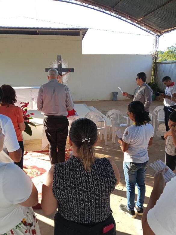 Dom Lauro visita a Paróquia São Sebastião de Lindenberg