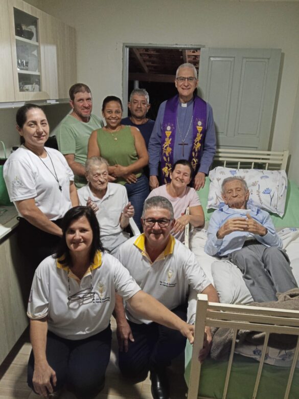 Dom Lauro visita a Paróquia São Sebastião de Lindenberg